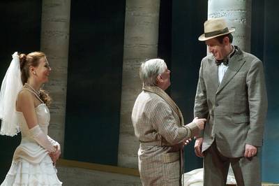 Járó Zsuzsa, Végvári Tamás, Dunai Tamás - © theater.hu - Ilovszky  Béla